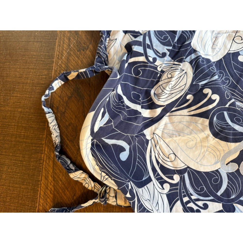 Bebe au Lait Nursing Cover Blue/White One Size